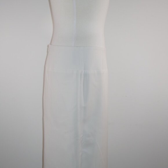 Ellen Tracy Pencil Skirt in White - Women's size 6 - Picture 8 of 15
